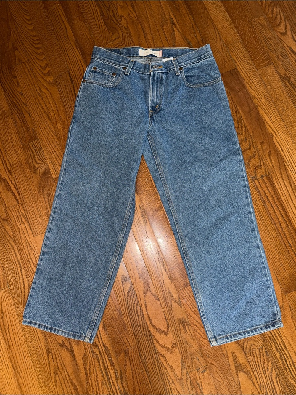 Levi's Boy’s Light Blue Relaxed Straight Jeans